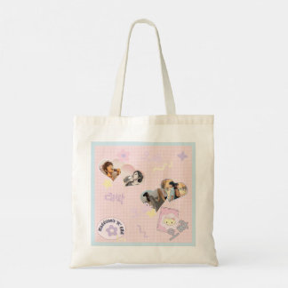 Schattige kawaii Kpop kdrama bias idool Koreaanse Tote Bag