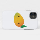 Schattige Kawaii Lachende Mango Case-Mate iPhone Case (Achterkant (horizontaal))