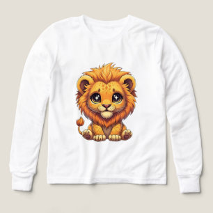 Schattige Kawaii Leeuwenwel Grafisch
