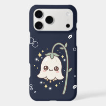 Schattige Kawaii Lelietje-van-dalen Donker Marineb