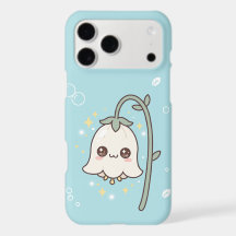 Schattige Kawaii Lelietje-van-dalen Poederblauw