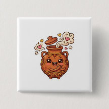 Schattige Kawaii Marokkaanse Tanjia Kleipot Voedse