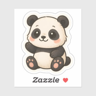 Schattige Kawaii Panda Sticker – Leuk beestje