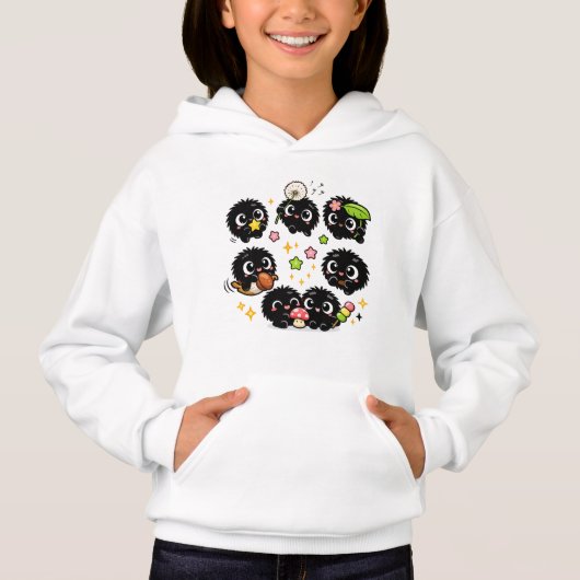 Schattige Kawaii Roetgeesten (Voorkant)