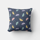 Schattige Kawaii Umbrella Pattern Sierkussen (Voorkant)