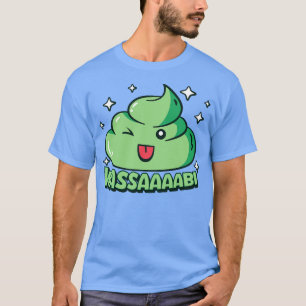 Schattige Kawaii Wasabi Wassup Funny T-shirt