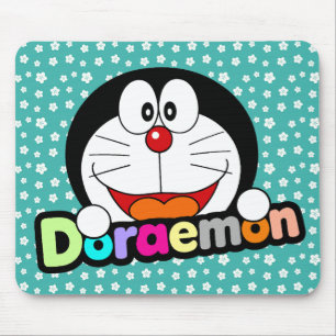 Schattige Kawaii Zwarte Doraemon Anime Muismat