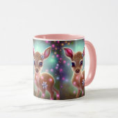 Schattige kerst Fawn Mok (Voorkant rechts)