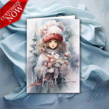 Schattige kerst fee met Teddy Bear