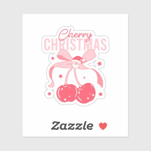 Schattige Kerst sticker (Vel)