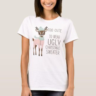 Schattige kerst T-shirt