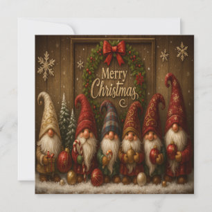 Schattige Kerstkabouters Prettig