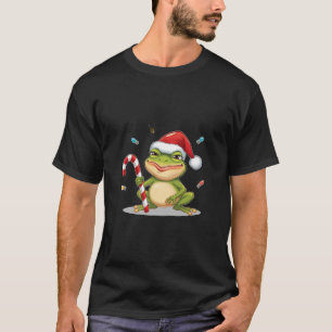 Schattige Kerstkikker Met Suikerriet - Grappige Fe T-shirt