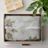 Schattige kerstkleven tissuepapier (Geschenk)