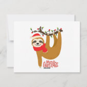 Schattige Kerstluiaards Feestdagenkaart (Achterkant)