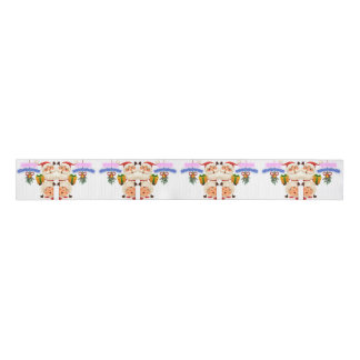 Schattige Kerstman & Mevrouw Claus Prettig Kerstfe Grosgrain Lint