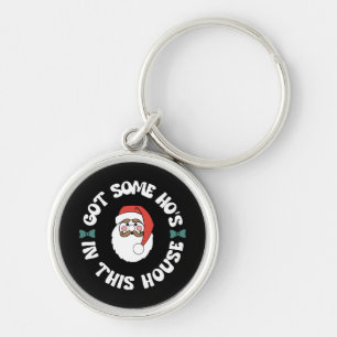 Schattige Kerstman Sleutelhanger