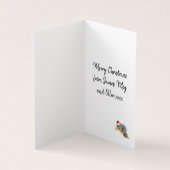 Schattige Kerstmis Koala en Joey Kaart (Binnen)