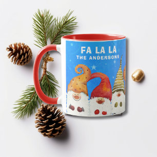 Schattige Kerstmnis Kabouters Fa La La Mok