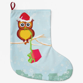 schattige kerststaart grote kerstsok