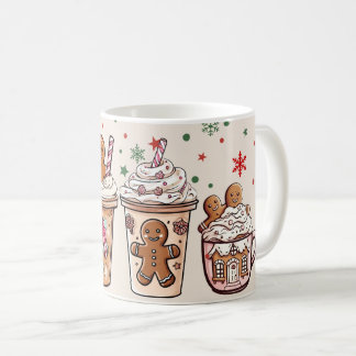 Schattige kerstvakantiedrankjes koffiemok