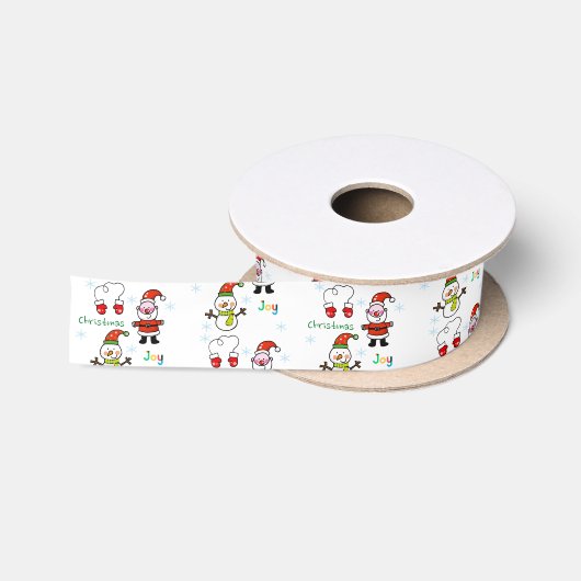 schattige kerstvreugde lint (Spoel)