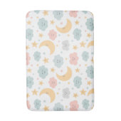 Schattige Kijken in de Sky Pattern Badmat (Voorkant Verticaal)