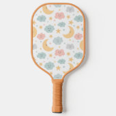 Schattige Kijken in de Sky Pattern Pickleball Paddle (Achterkant)