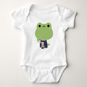 Schattige Kikker Barista Romper