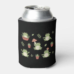 Schattige kikker Fun cadeau voor dierenvrienden Vo Blikjeskoeler