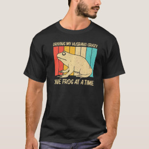 Schattige kikker voor vrouwen Moeder pad vanger hu T-shirt