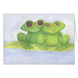 Schattige kikkerliefhebbers