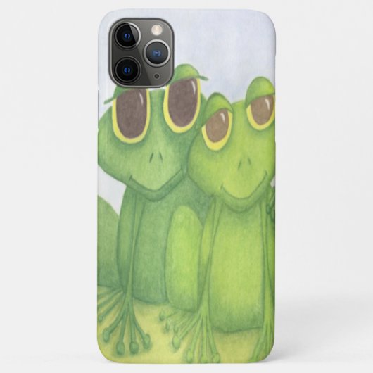 Schattige kikkerliefhebbers Case-Mate iPhone case (Achterkant)