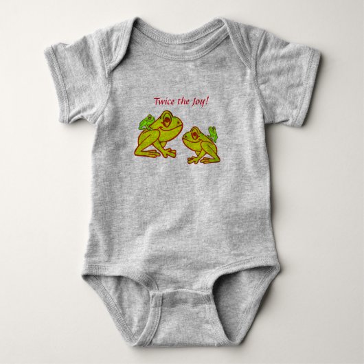 Schattige Kikkers Romper (Voorkant)