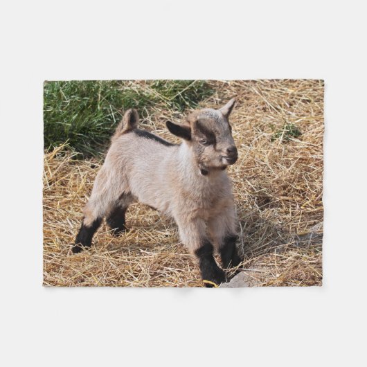 Schattige Kind Fleece Deken (Voorkant (Horizontaal))