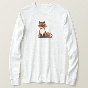 Schattige KiniArt FoxT-Shirt T-shirt