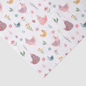 Schattige kippenweefselpapier tissuepapier (Detail)