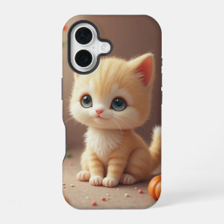 Schattige Kitten iPhone 16 Hoesje