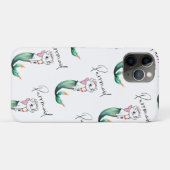 Schattige Kitten Purrmaid – Leuke Zeemeermin Cat D Case-Mate iPhone Case (Achterkant (horizontaal))