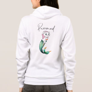 Schattige Kitten Purrmaid – Leuke Zeemeermin Cat D Hoodie