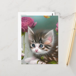 Schattige Kittens 4 Briefkaart