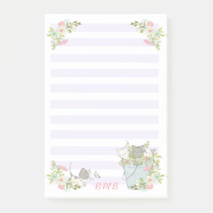 Schattige Kittens in een Emmer Post-it® Notes