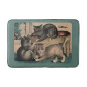 Schattige Kittens Lithograaf Badmat (Voorkant)