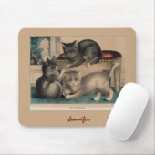  Schattige Kittens Lithograaf Muismat (Met muis)