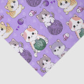 Schattige Kittens tissuepapier (Detail)