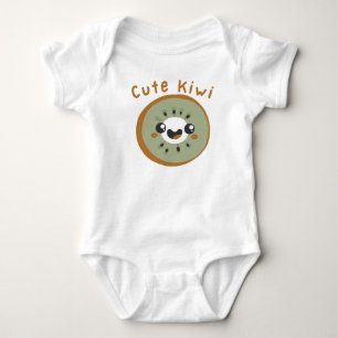 Schattige kiwi romper