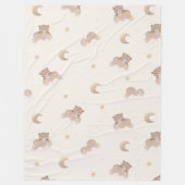 Schattige klein Beren patroon Fleece Deken (Voorkant)