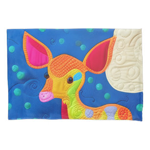 Schattige kleine Baby - Quilt-like design Kussensloop