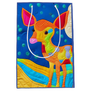 Schattige kleine Baby - Quilt-like design Medium Cadeauzakje