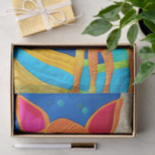 Schattige kleine Baby - Quilt-like design Tissuepapier (Geschenk)